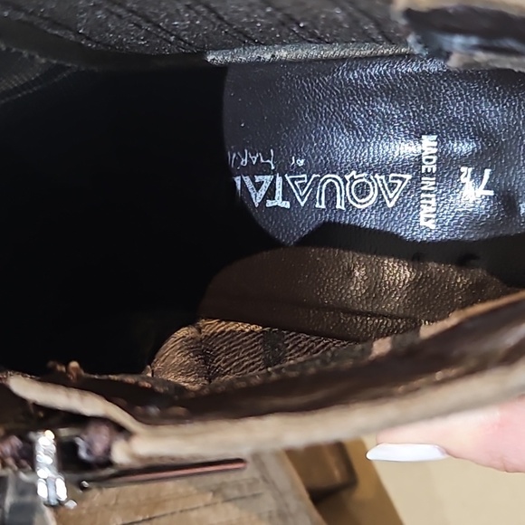 Aquatalia waterproof suede ankle boots - Picture 8 of 10